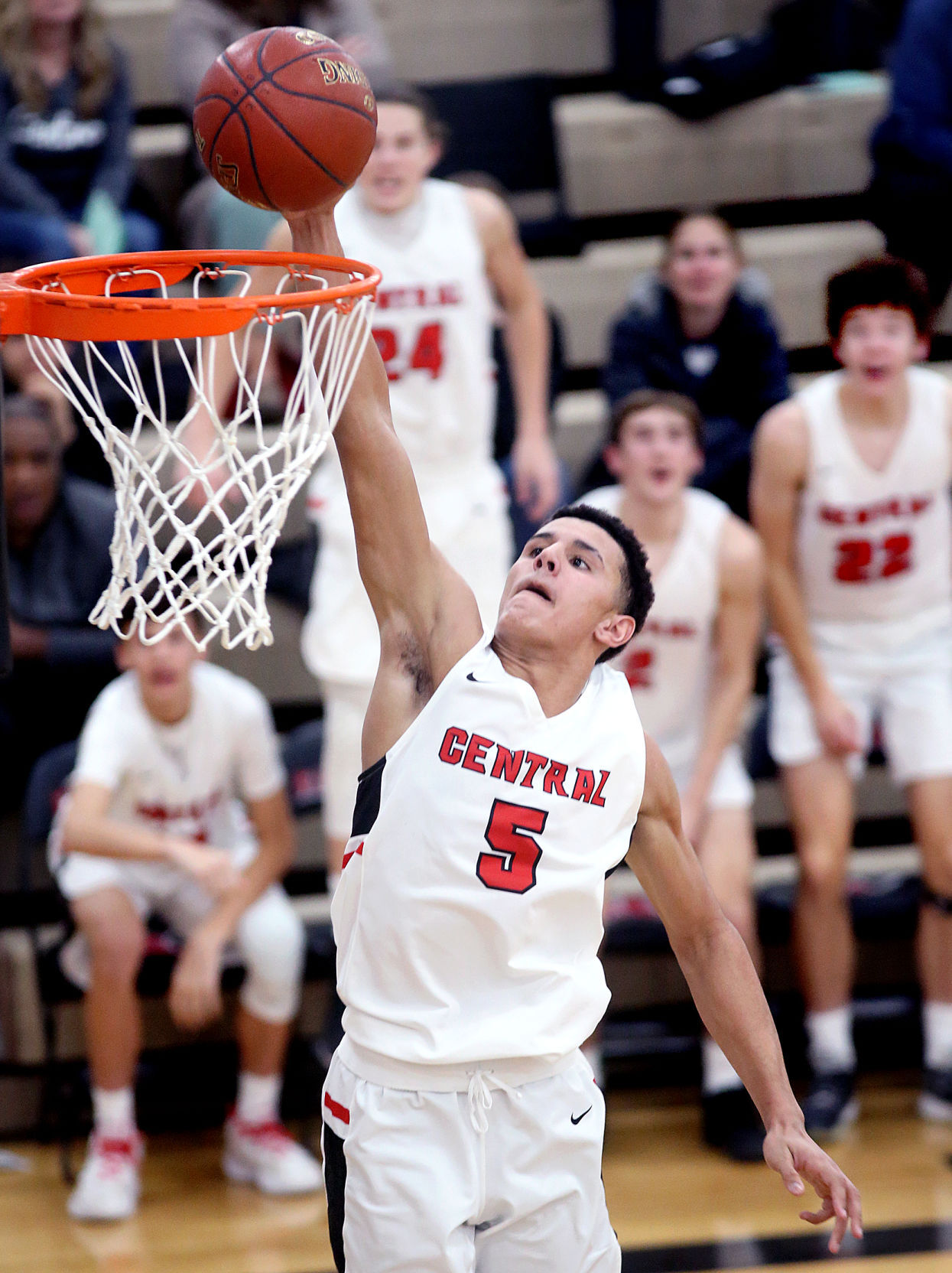 Central's Johnny Davis